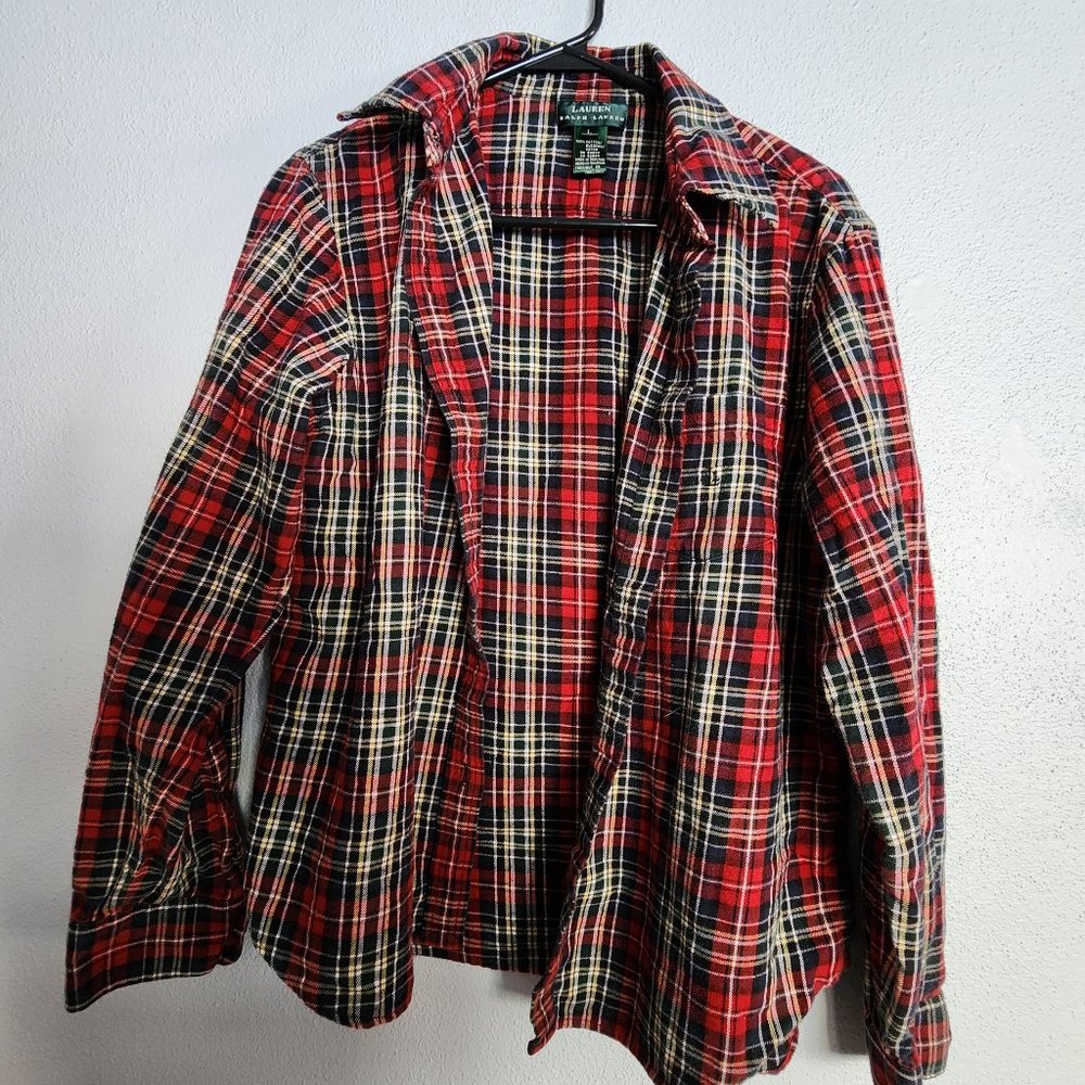 Women's Ralph Lauren Plaid Flannel